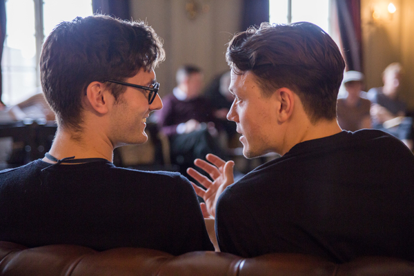 Photo Flash: In Rehearsals for 25th Anniversary Production of THE TAILOR-MADE MAN Image