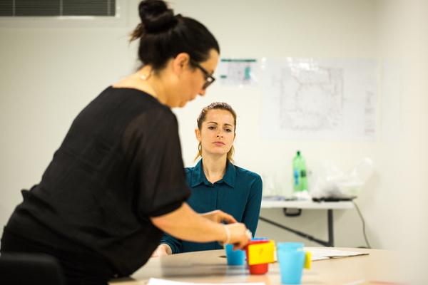 Photo Flash: In Rehearsals for Deafinitely Theatre's CONTRACTIONS Image