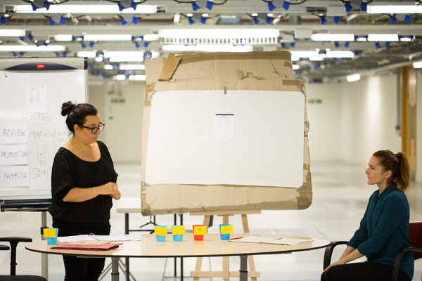 Photo Flash: In Rehearsals for Deafinitely Theatre's CONTRACTIONS Image