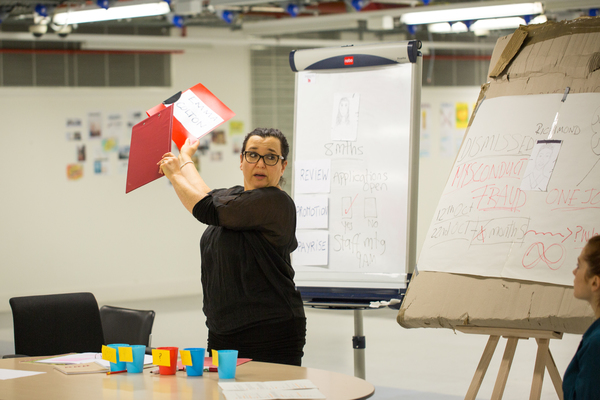 Photo Flash: In Rehearsals for Deafinitely Theatre's CONTRACTIONS Image