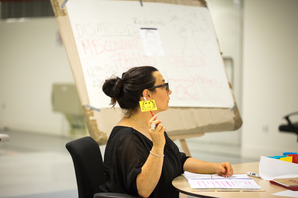 Photo Flash: In Rehearsals for Deafinitely Theatre's CONTRACTIONS Image