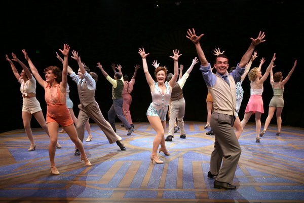 Photo Flash: First Look at Tari Kelly, Burke Moses, Jessica Wockenfuss and More in 42ND STREET at North Shore Music Theatre 