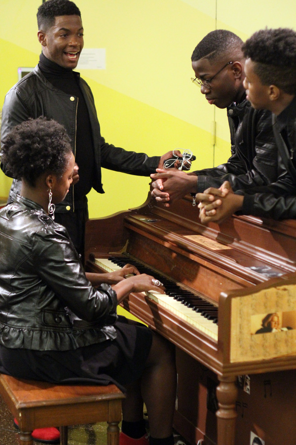Photo Flash: Inside the Sing for Hope Piano Ribbon Cutting Ceremony with Roberta Flack and Vy Higginsen Image