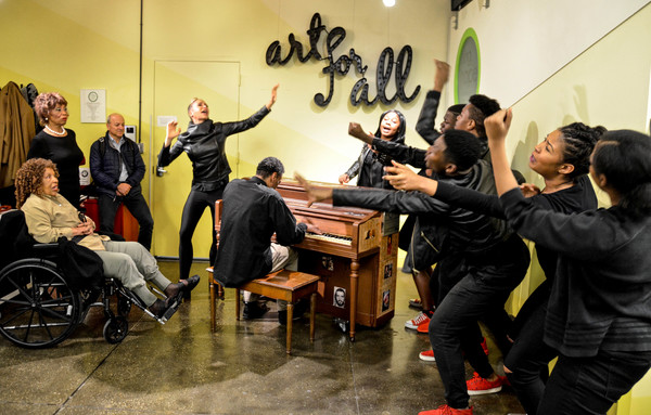 Photo Flash: Inside the Sing for Hope Piano Ribbon Cutting Ceremony with Roberta Flack and Vy Higginsen Image