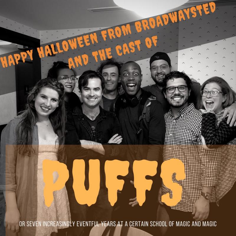 Broadwaysted Celebrated Halloween with the Cast of PUFFS Image
