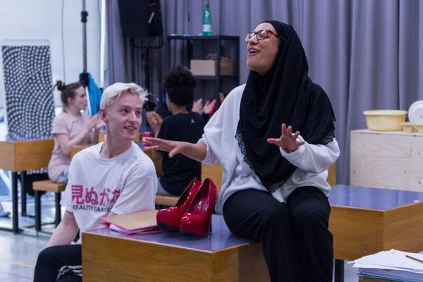 Photo Flash: In Rehearsal for EVERYBODY'S TALKING ABOUT JAMIE at the Apollo Theatre  Image