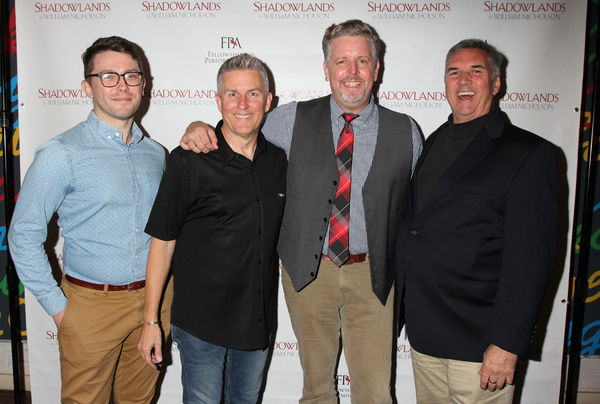 Photo Flash: Playwright William Nicholson and More Celebrate FPA's SHADOWLANDS Opening Off-Broadway 