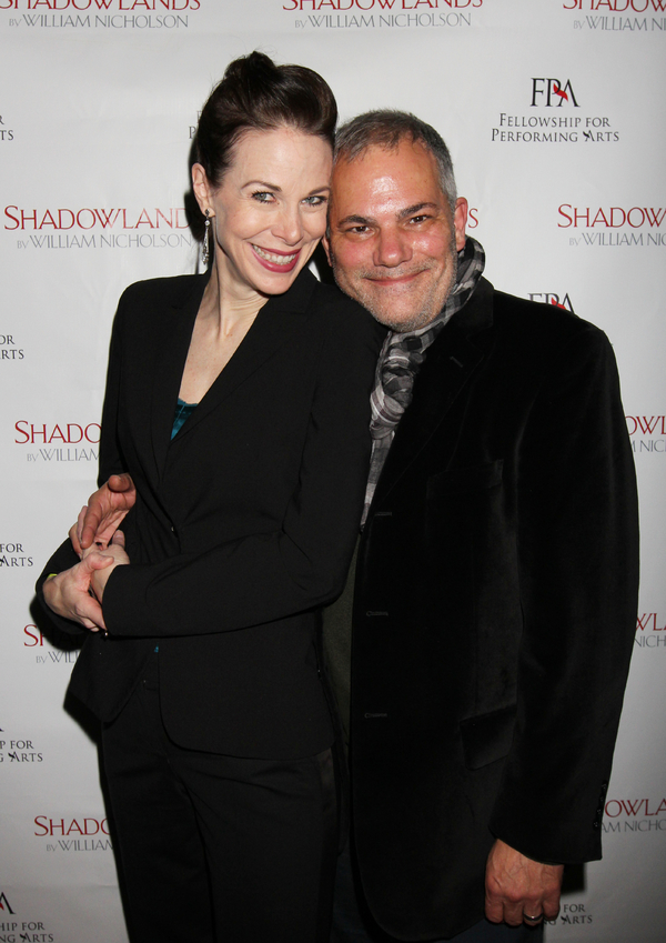 Photo Flash: Playwright William Nicholson and More Celebrate FPA's SHADOWLANDS Opening Off-Broadway Image