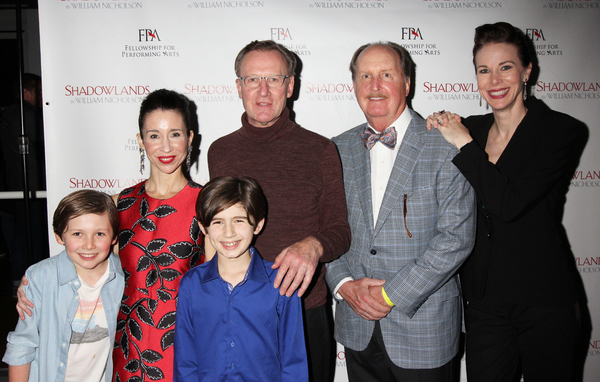 Photo Flash: Playwright William Nicholson and More Celebrate FPA's SHADOWLANDS Opening Off-Broadway Image