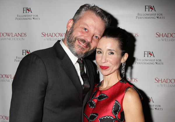 Photo Flash: Playwright William Nicholson and More Celebrate FPA's SHADOWLANDS Opening Off-Broadway Image