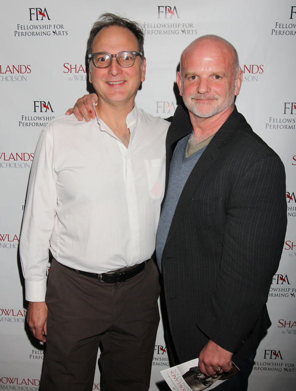Photo Flash: Playwright William Nicholson and More Celebrate FPA's SHADOWLANDS Opening Off-Broadway 