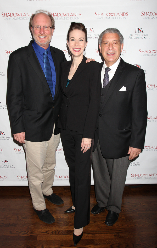 Photo Flash: Playwright William Nicholson and More Celebrate FPA's SHADOWLANDS Opening Off-Broadway Image