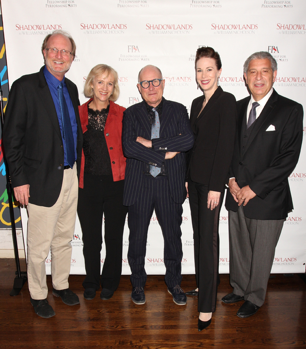 Photo Flash: Playwright William Nicholson and More Celebrate FPA's SHADOWLANDS Opening Off-Broadway Image