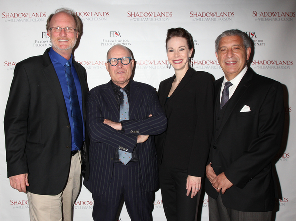Photo Flash: Playwright William Nicholson and More Celebrate FPA's SHADOWLANDS Opening Off-Broadway Image
