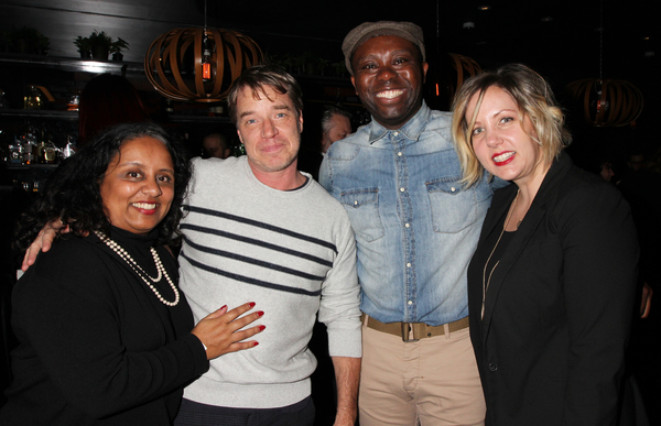 Photo Flash: Playwright William Nicholson and More Celebrate FPA's SHADOWLANDS Opening Off-Broadway Image