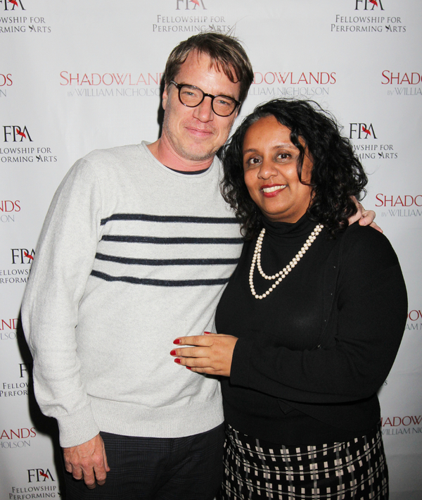 Photo Flash: Playwright William Nicholson and More Celebrate FPA's SHADOWLANDS Opening Off-Broadway Image