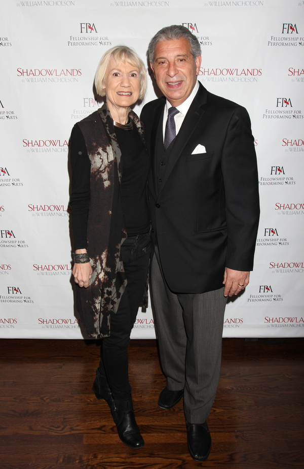 Photo Flash: Playwright William Nicholson and More Celebrate FPA's SHADOWLANDS Opening Off-Broadway Image