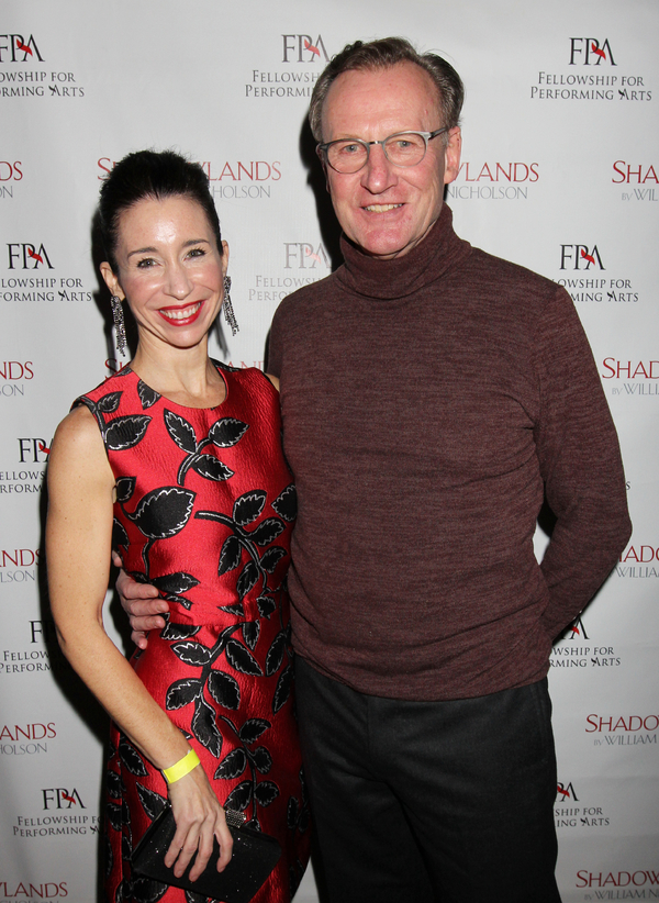 Photo Flash: Playwright William Nicholson and More Celebrate FPA's SHADOWLANDS Opening Off-Broadway 