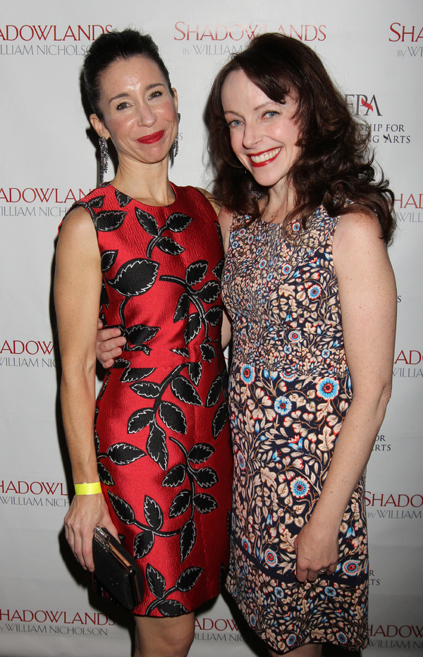 Photo Flash: Playwright William Nicholson and More Celebrate FPA's SHADOWLANDS Opening Off-Broadway Image
