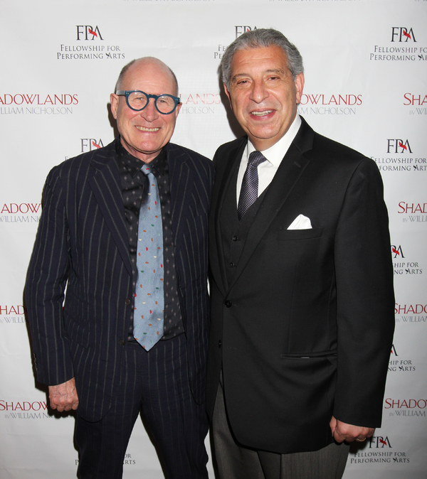 Photo Flash: Playwright William Nicholson and More Celebrate FPA's SHADOWLANDS Opening Off-Broadway 