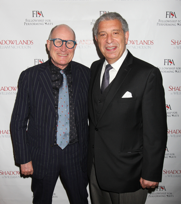 Photo Flash: Playwright William Nicholson and More Celebrate FPA's SHADOWLANDS Opening Off-Broadway Image