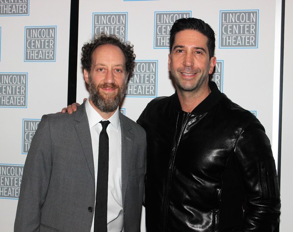 Joey Slotnick and David Schwimmer Photo