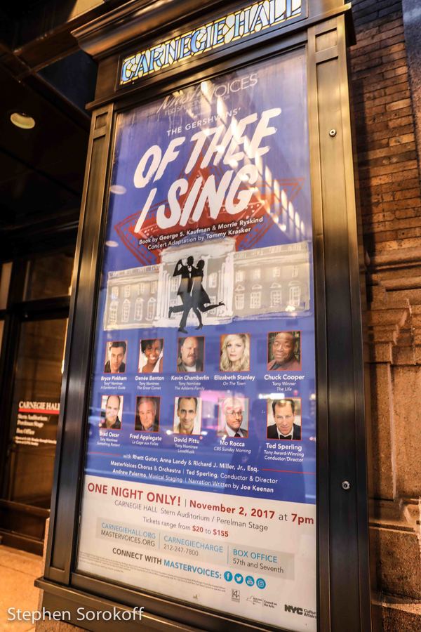 Photo Coverage: Bryce Pinkham, Denee Benton & More Star in OF THEE I SING at Carnegie Hall Image