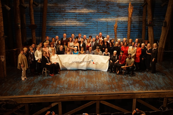 Photo Flash: Real-Life American Airlines Crews Reunite at Broadway's COME FROM AWAY Image