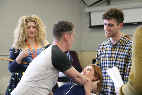 Photo Flash: In Rehearsal for SLEEPING BEAUTY - THE ROCK N ROLL PANTO at Theatr Clwyd Image