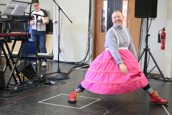 Photo Flash: In Rehearsal for SLEEPING BEAUTY - THE ROCK N ROLL PANTO at Theatr Clwyd Image