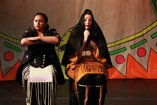 Photo Flash: First Look at 'DON'T FEED THE INDIANS' at La MaMa Image