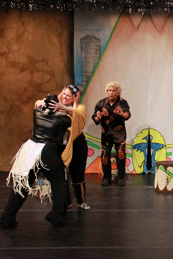 Photo Flash: First Look at 'DON'T FEED THE INDIANS' at La MaMa Image