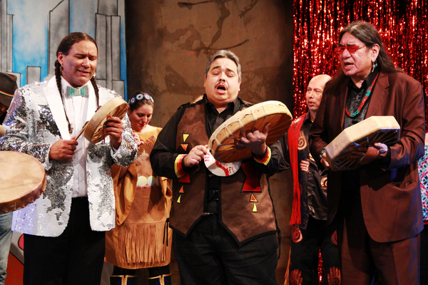 Photo Flash: First Look at 'DON'T FEED THE INDIANS' at La MaMa Image