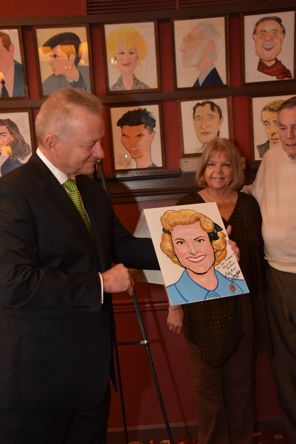 Photo Coverage: Showbiz Legend Miss Rose Marie Gets Caricature at Sardi's Image