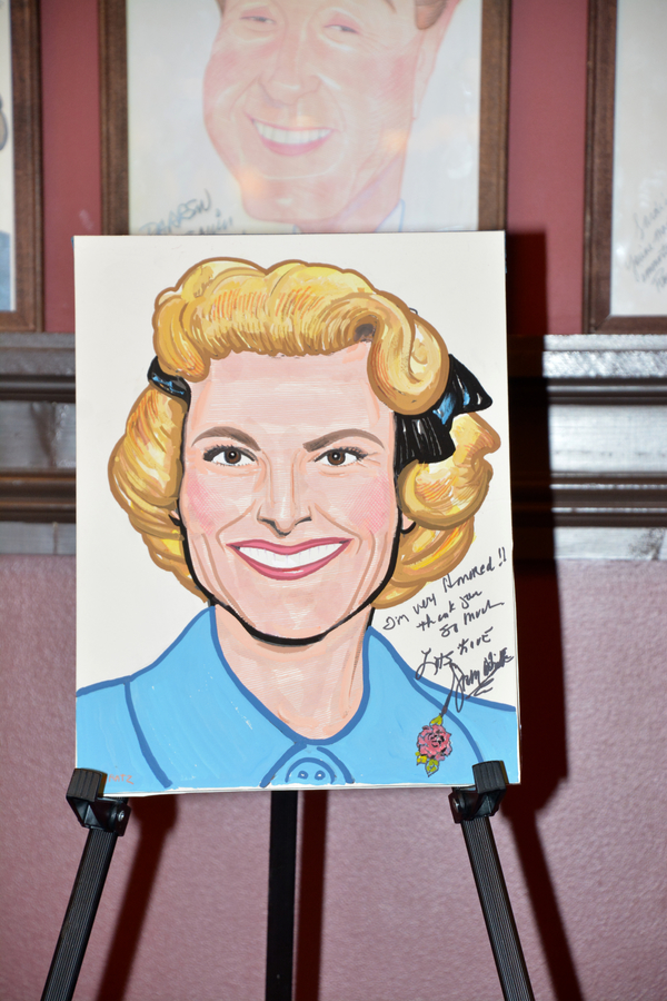 Photo Coverage: Showbiz Legend Miss Rose Marie Gets Caricature at Sardi's Image