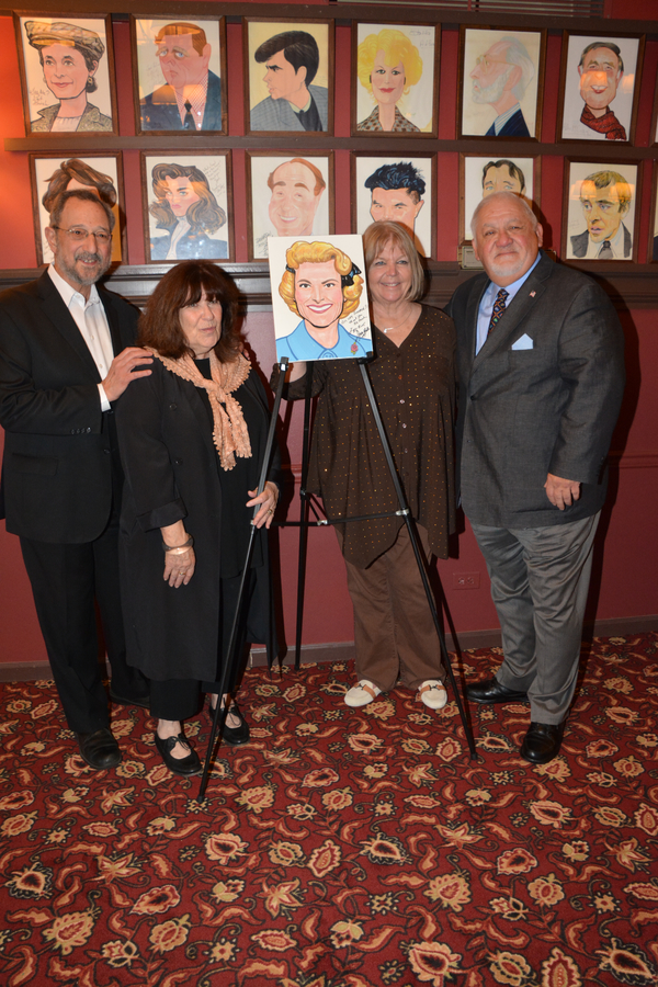 Photo Coverage: Showbiz Legend Miss Rose Marie Gets Caricature at Sardi's 