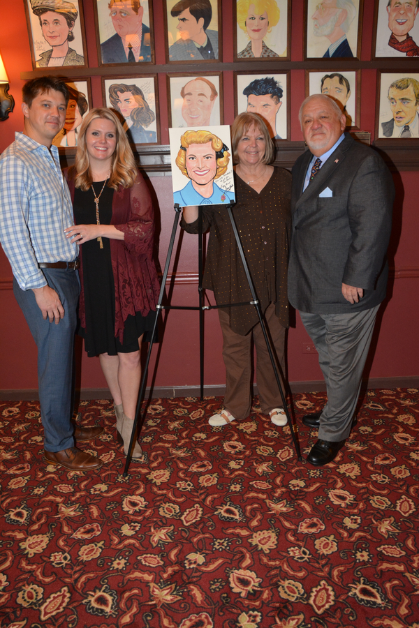 Photo Coverage: Showbiz Legend Miss Rose Marie Gets Caricature at Sardi's 