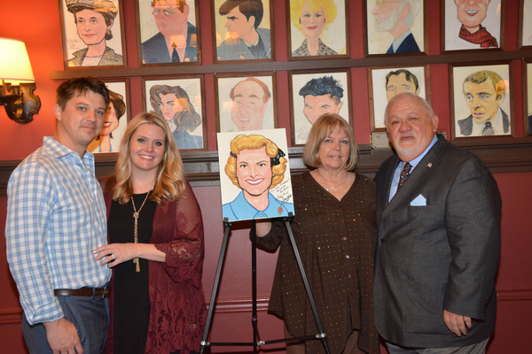 Photo Coverage: Showbiz Legend Miss Rose Marie Gets Caricature at Sardi's 