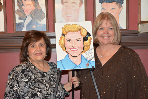 Photo Coverage: Showbiz Legend Miss Rose Marie Gets Caricature at Sardi's 