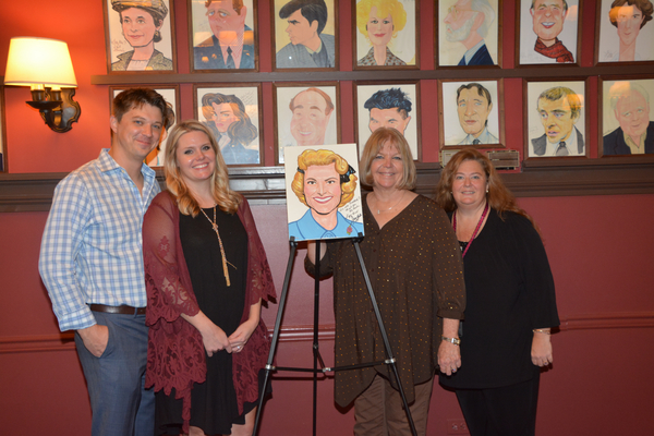 Photo Coverage: Showbiz Legend Miss Rose Marie Gets Caricature at Sardi's 