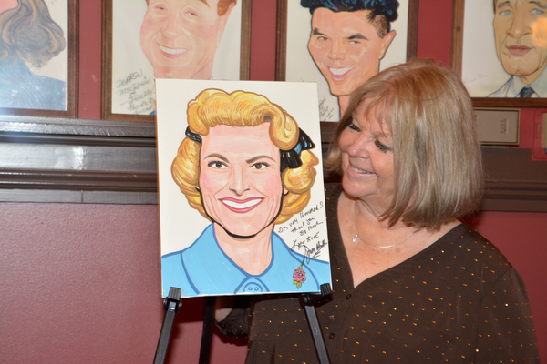 Photo Coverage: Showbiz Legend Miss Rose Marie Gets Caricature at Sardi's 