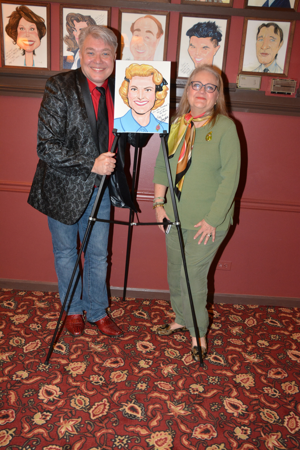 Photo Coverage: Showbiz Legend Miss Rose Marie Gets Caricature at Sardi's 