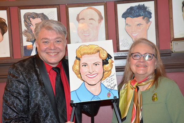 Photo Coverage: Showbiz Legend Miss Rose Marie Gets Caricature at Sardi's 