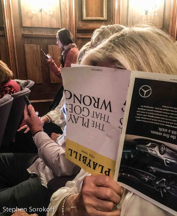 Photo Coverage: Geneva Carr & Max von Essen Visit THE PLAY THAT GOES WRONG Image