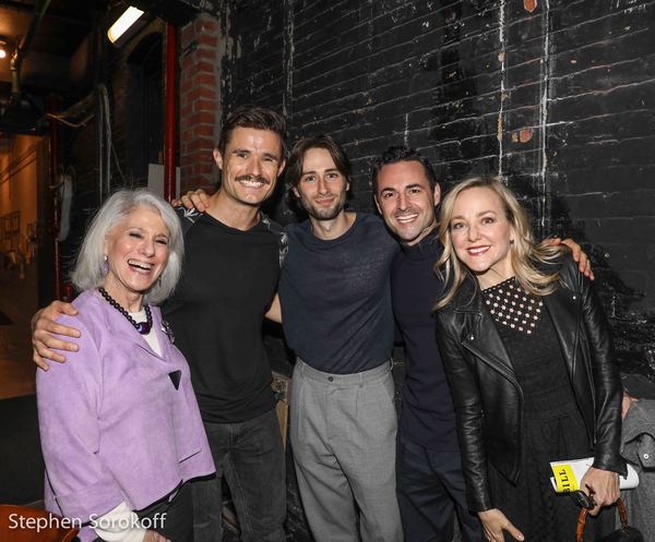Photo Coverage: Geneva Carr & Max von Essen Visit THE PLAY THAT GOES WRONG Image