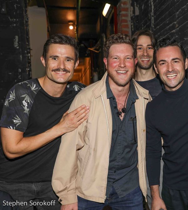 Photo Coverage: Geneva Carr & Max von Essen Visit THE PLAY THAT GOES WRONG Image
