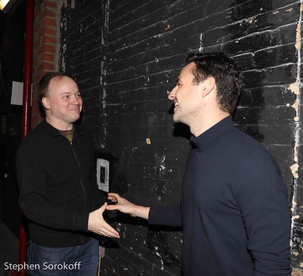 Photo Coverage: Geneva Carr & Max von Essen Visit THE PLAY THAT GOES WRONG Image