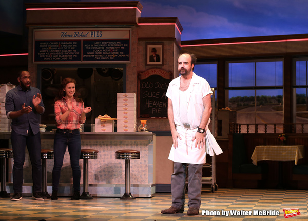 Photo Coverage: It's Amazing What Baking Can Do! Jason Mraz and David Josefsberg Open Up at WAITRESS Image