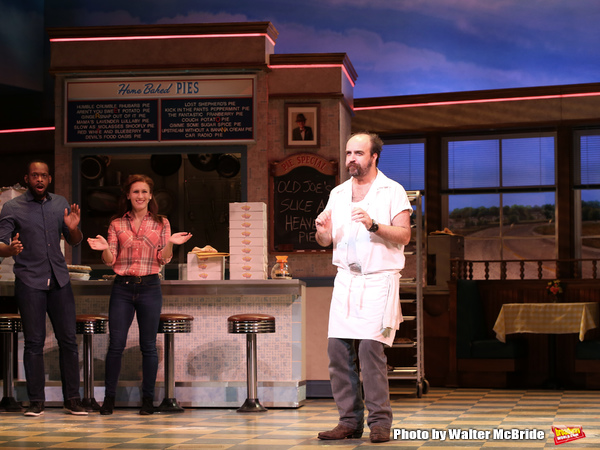 Photo Coverage: It's Amazing What Baking Can Do! Jason Mraz and David Josefsberg Open Up at WAITRESS Image