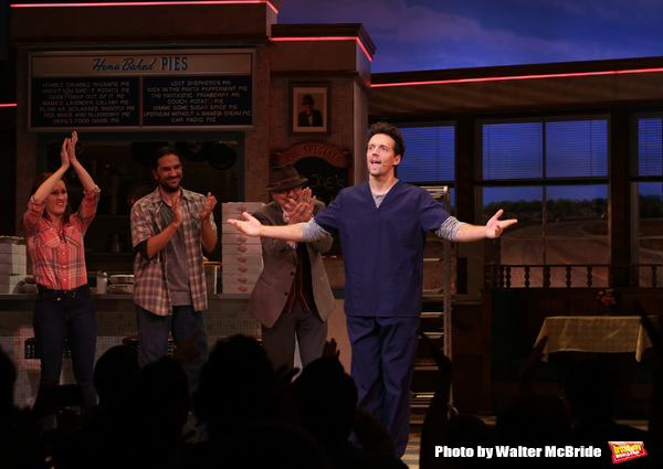 Photo Coverage: It's Amazing What Baking Can Do! Jason Mraz and David Josefsberg Open Up at WAITRESS Image